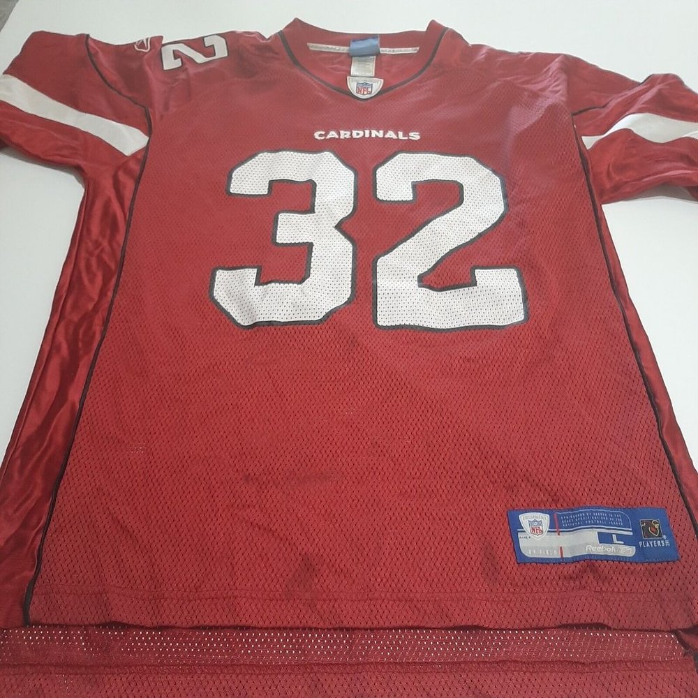 EDGERRIN JAMES Signed (Initialed) NFL Autographed Cardinals Jersey Size Large